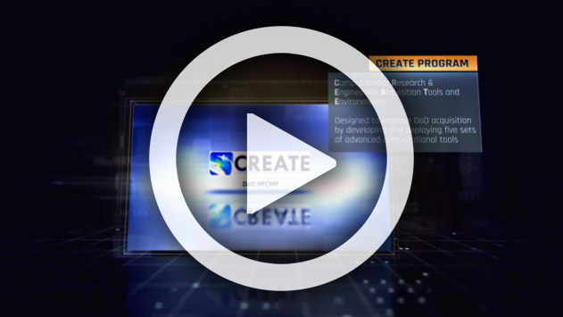 Play the HPCMP CREATE outreach video